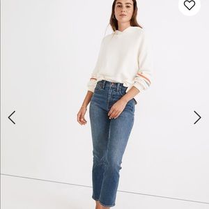 Madewell Tall High-Rise Slim Straight Jeans in Glynn Wash